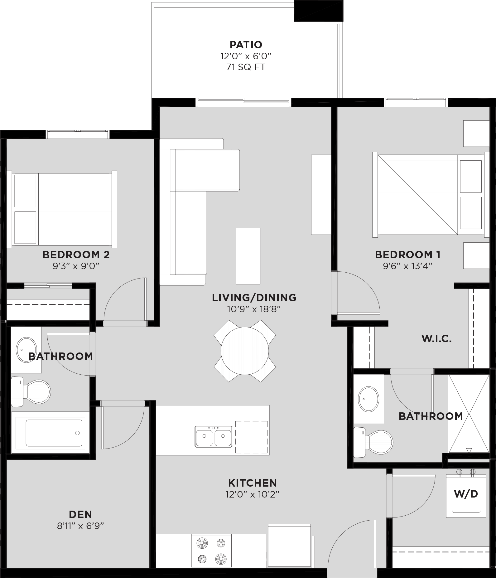 Suite 102 Floorplan