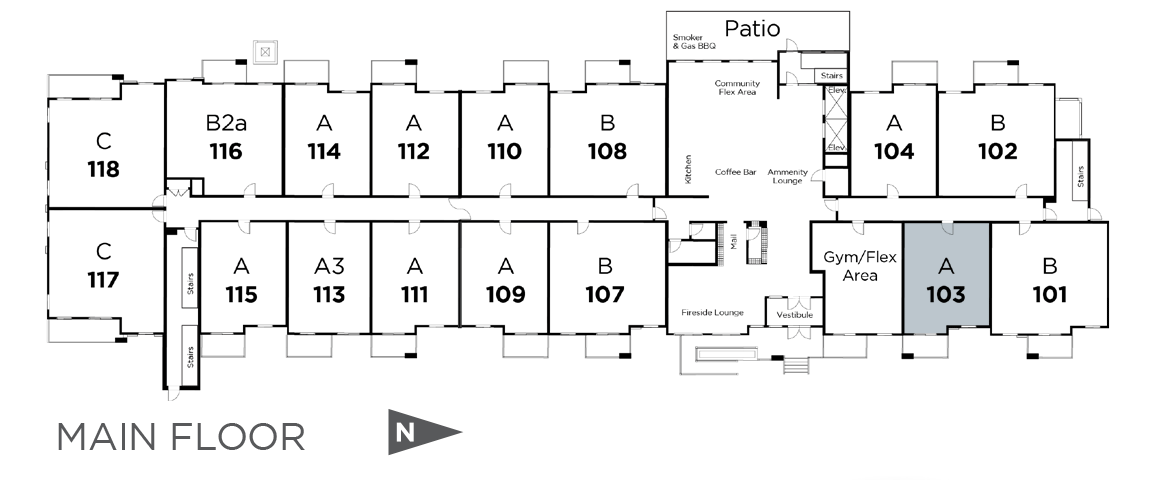 Suite 103 in Marquis