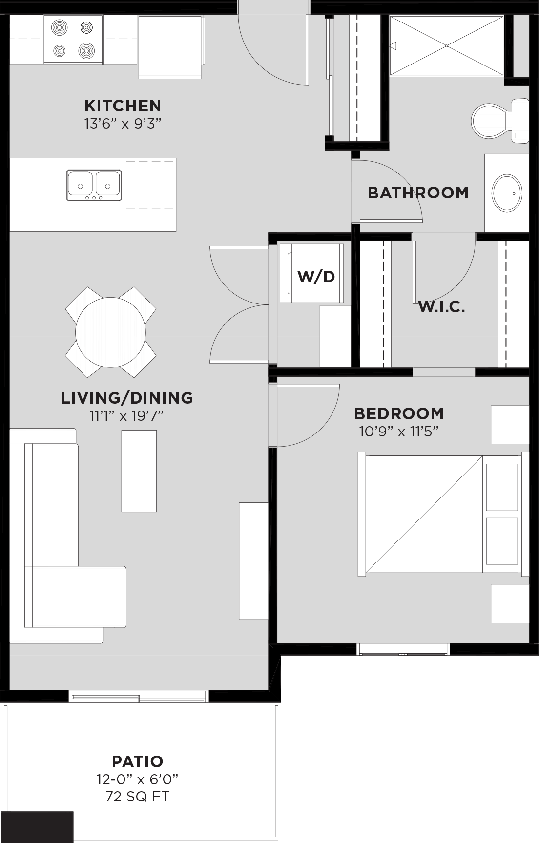 Suite 103 Floorplan