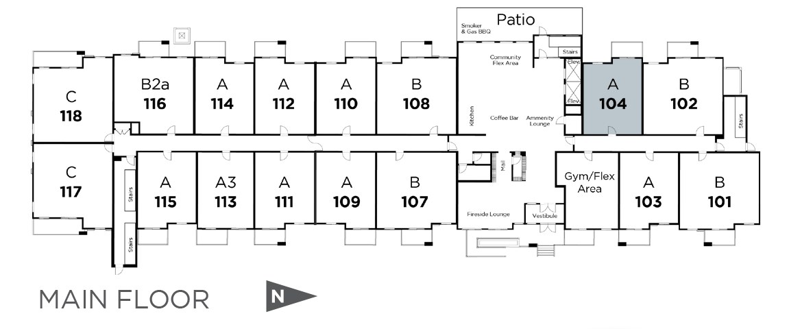 Suite 104 in Marquis