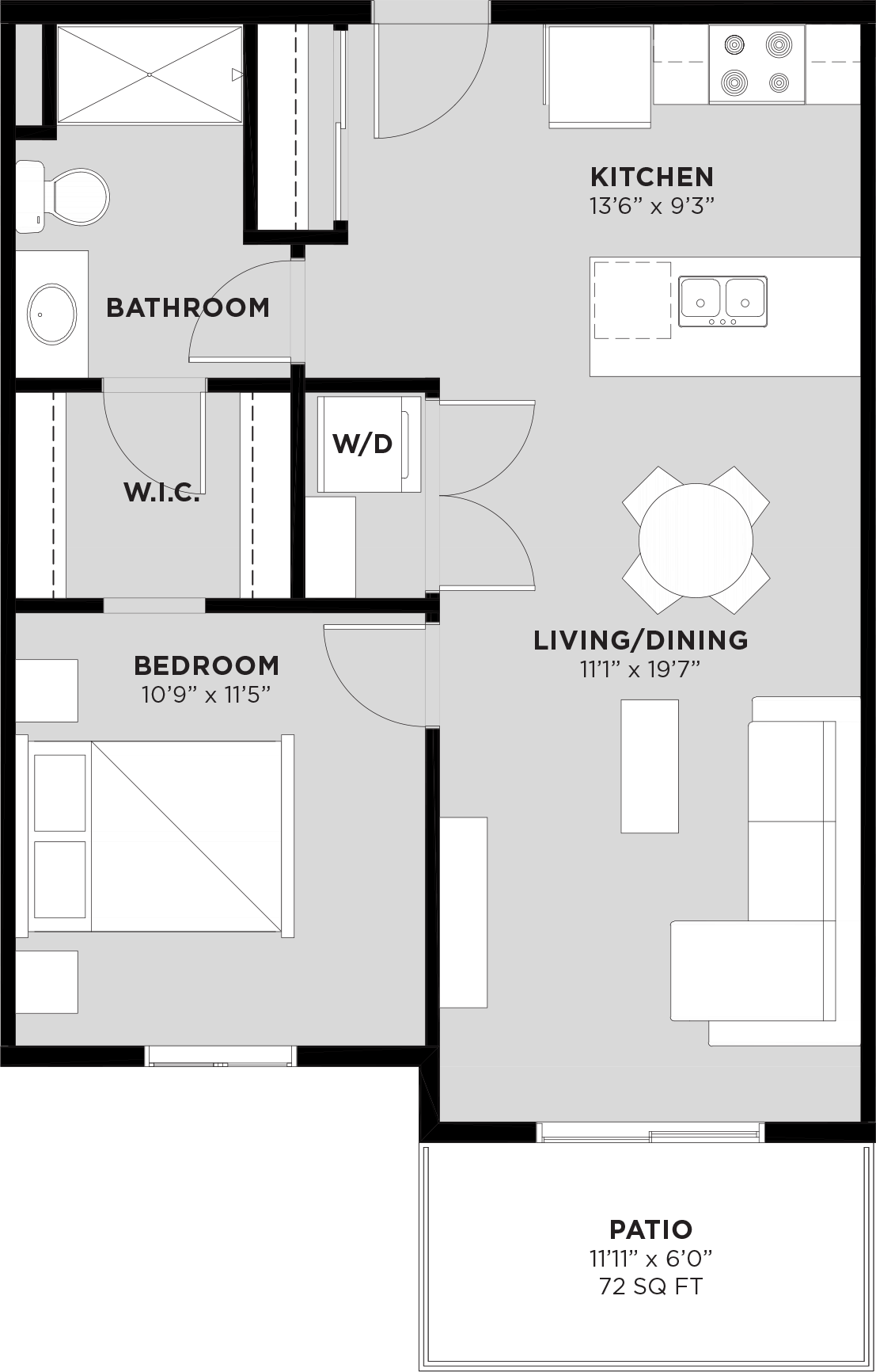 Suite 109 Floorplan