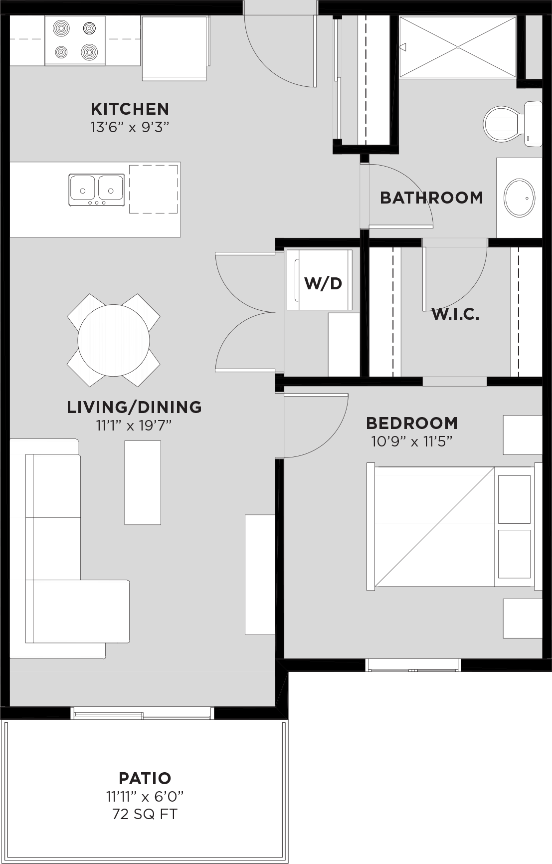 Suite 111 Floorplan