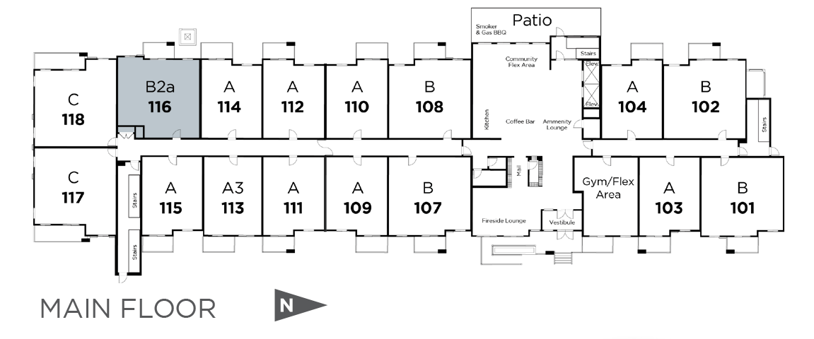 Suite 116 in Marquis
