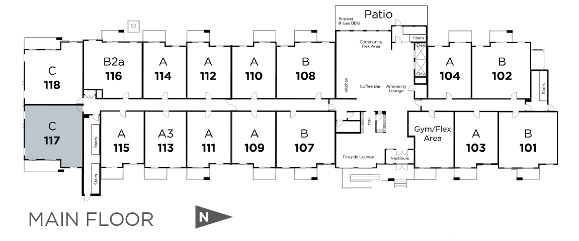 Suite 117 in Marquis