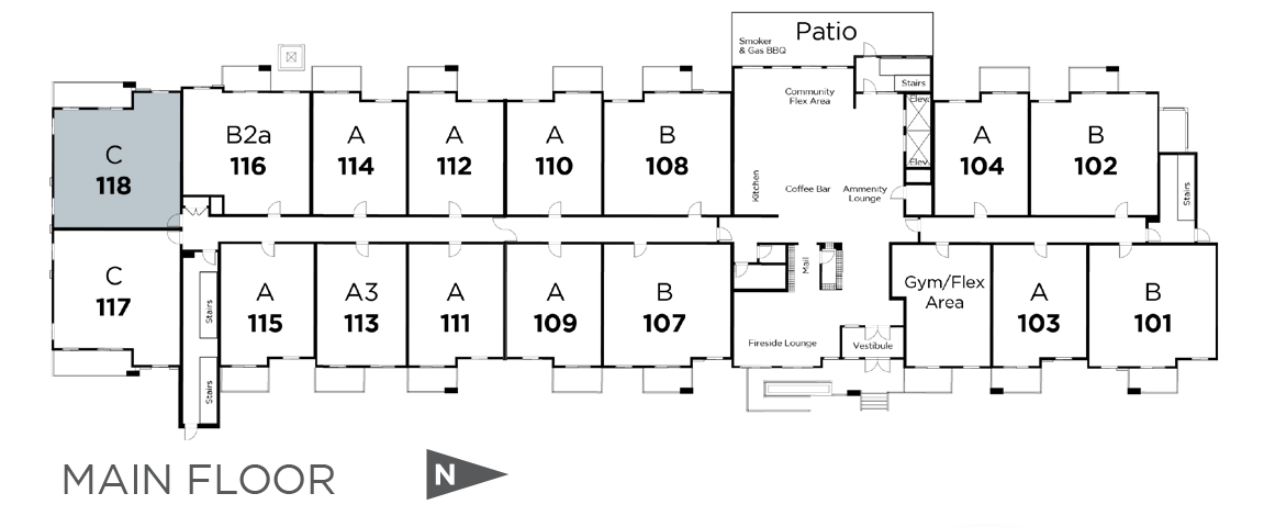 Suite 118 in Marquis