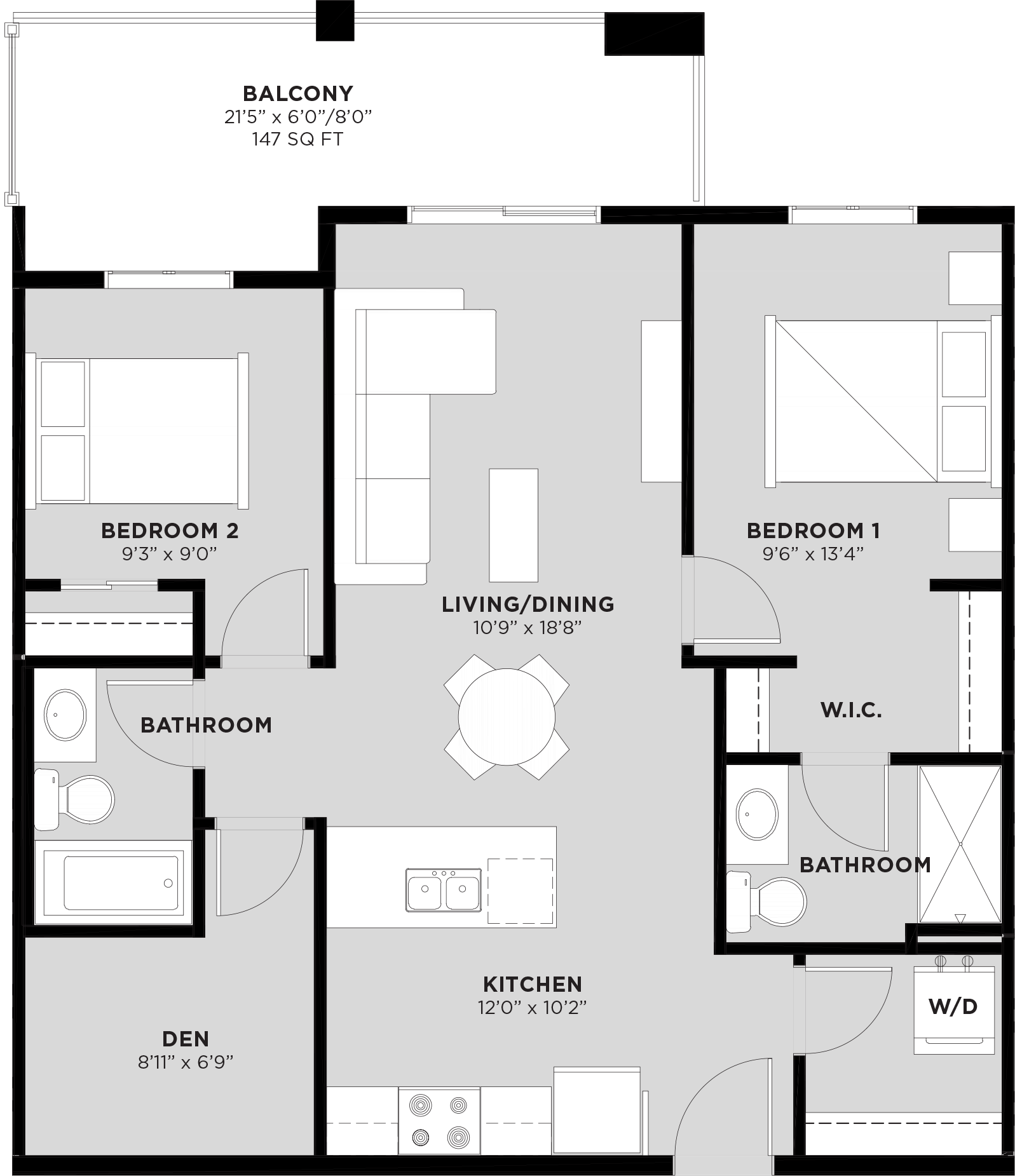 Suite 202 Floorplan