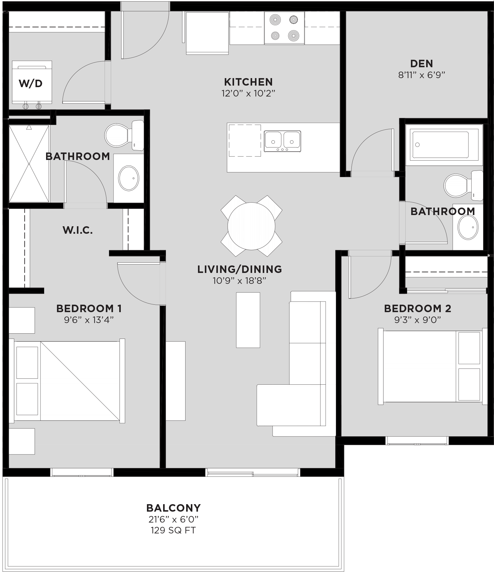 Suite 205 Floorplan