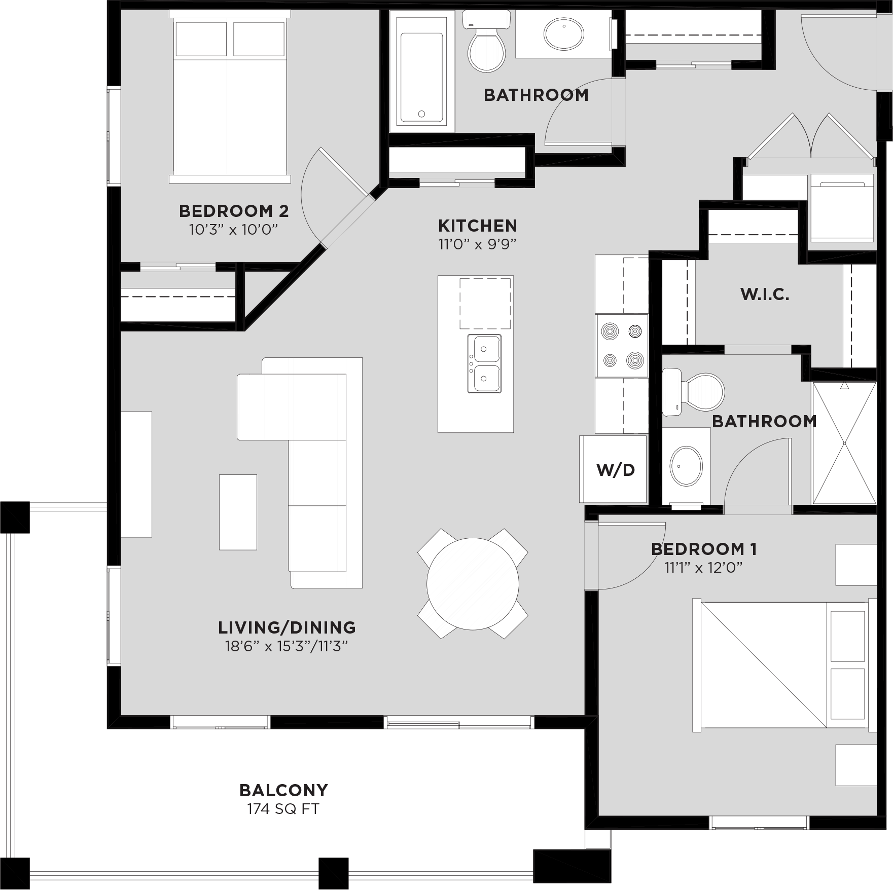 Suite 219 Floorplan