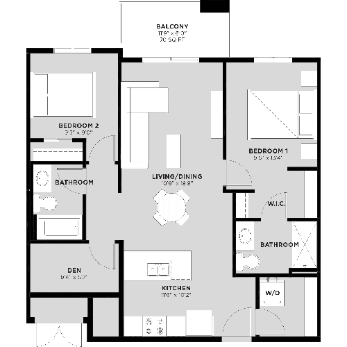 Suite 316 Floorplan