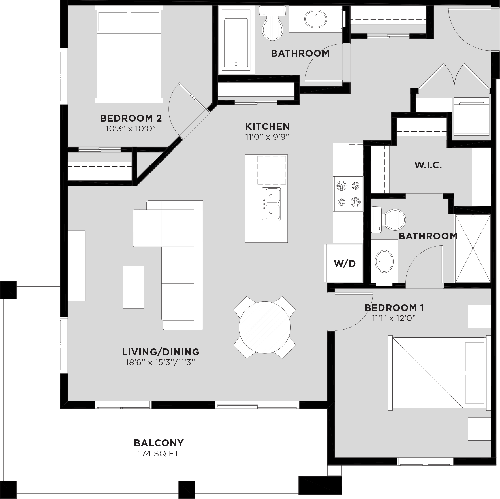 Suite 319 Floorplan