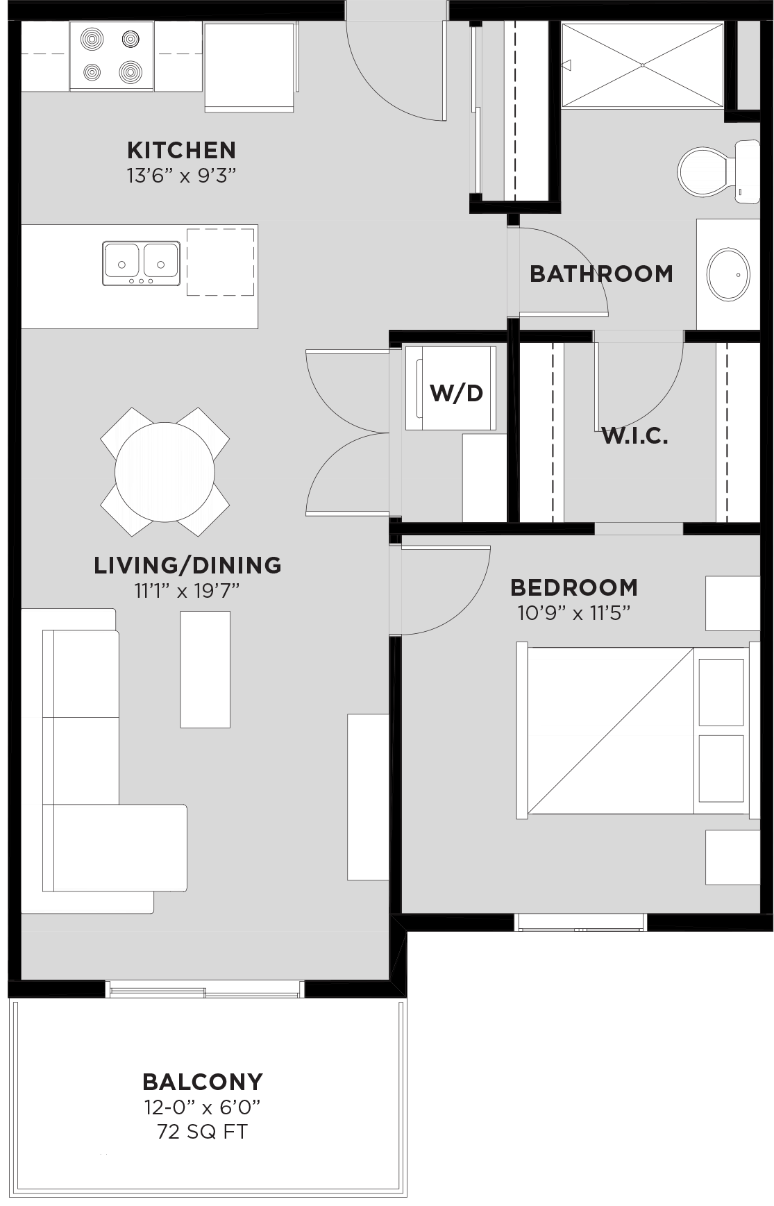 Suite 503 Floorplan