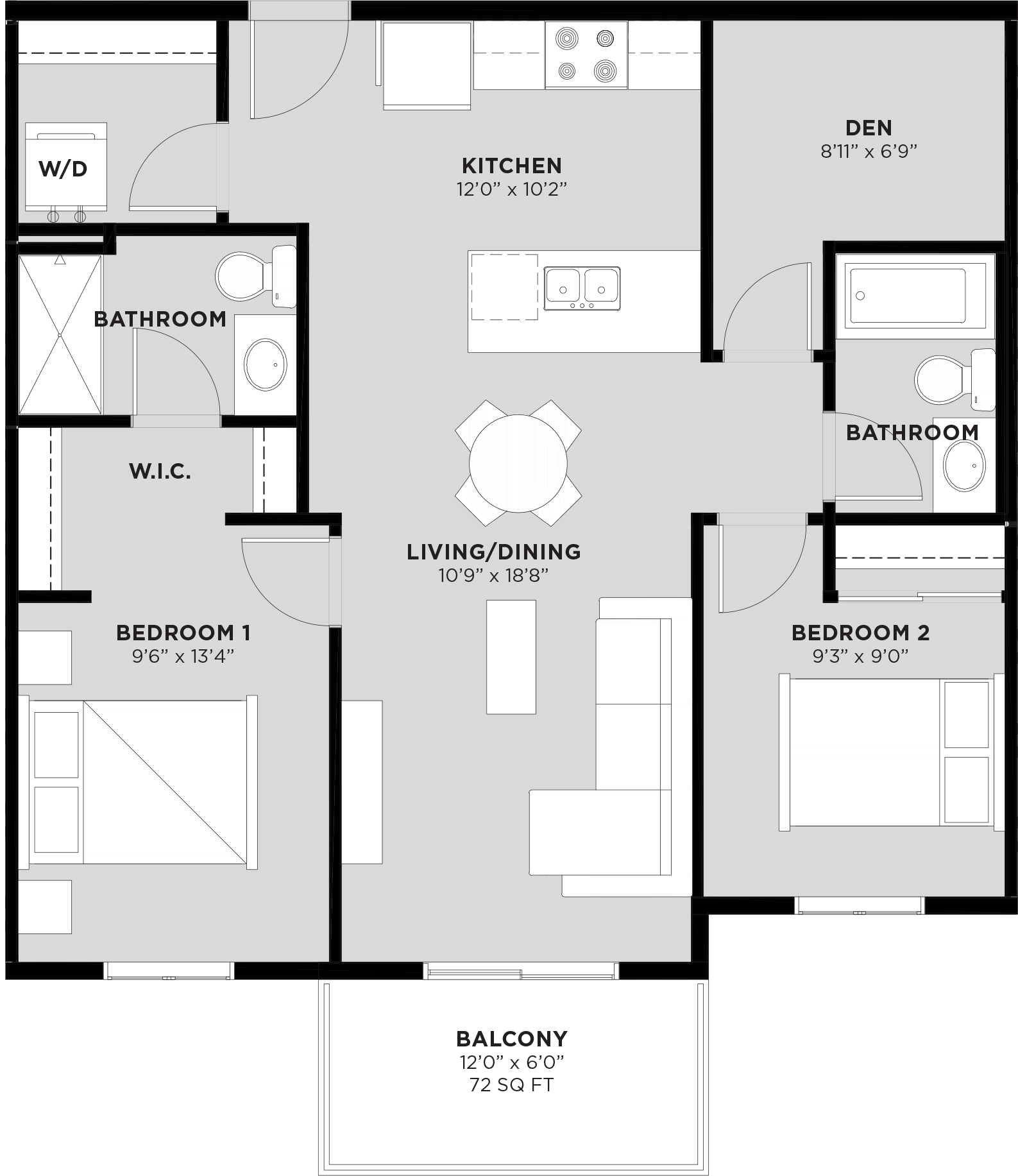 Suite 507 Floorplan