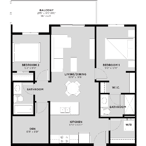 Suite 508 Floorplan