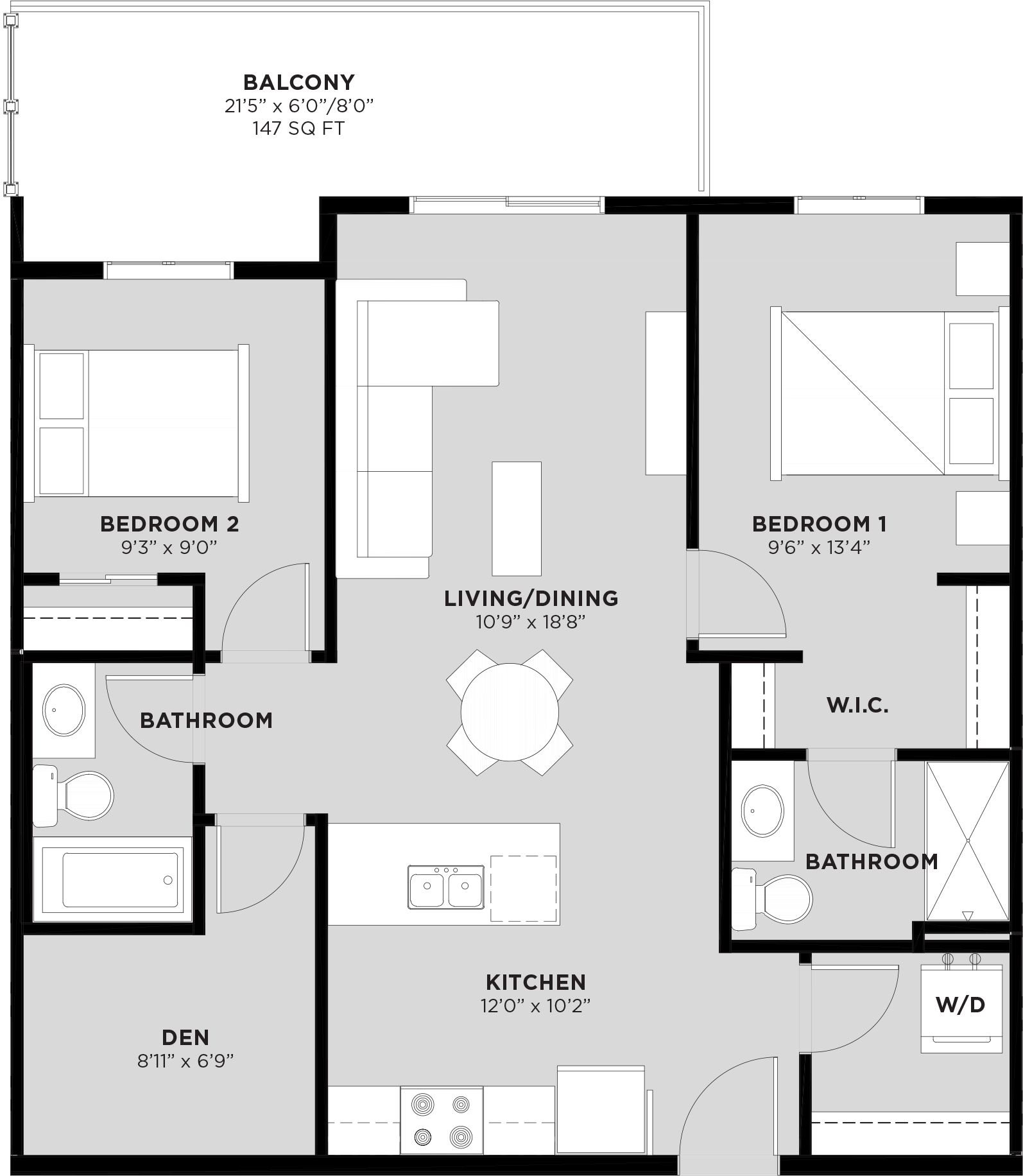 Suite 508 Floorplan