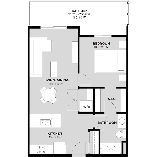 Suite 514 Floorplan