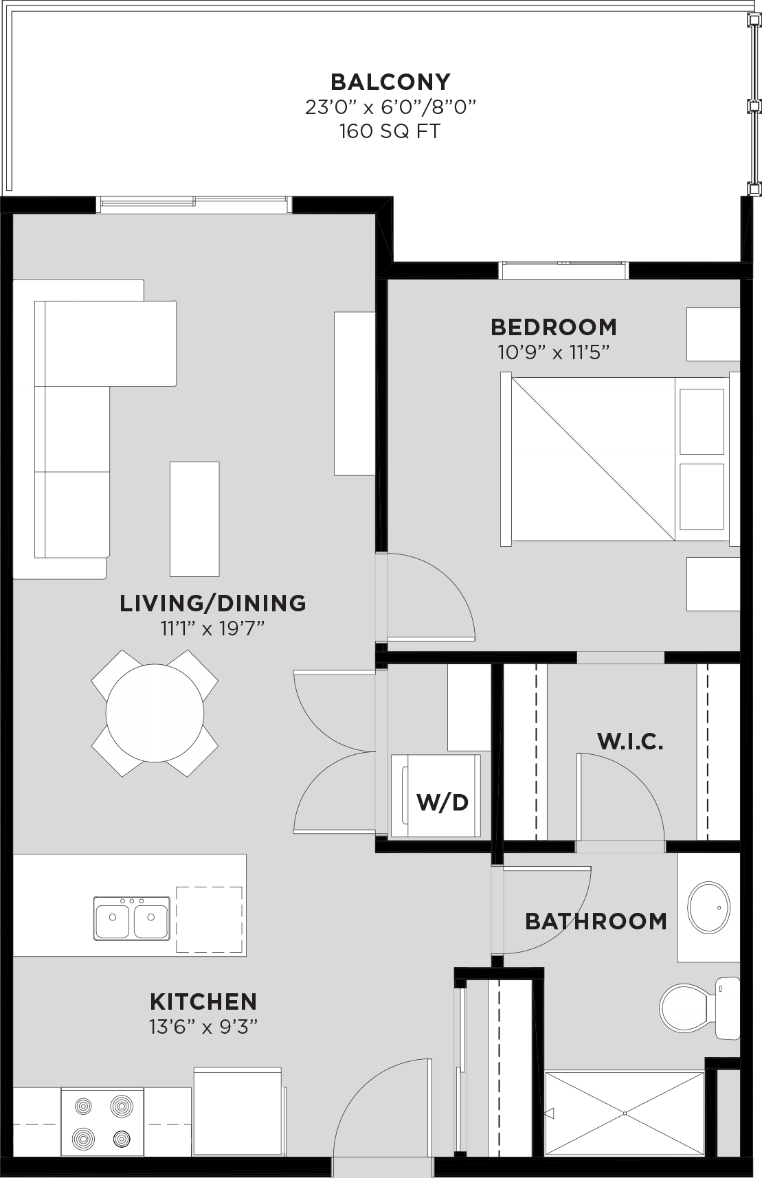 Suite 514 Floorplan