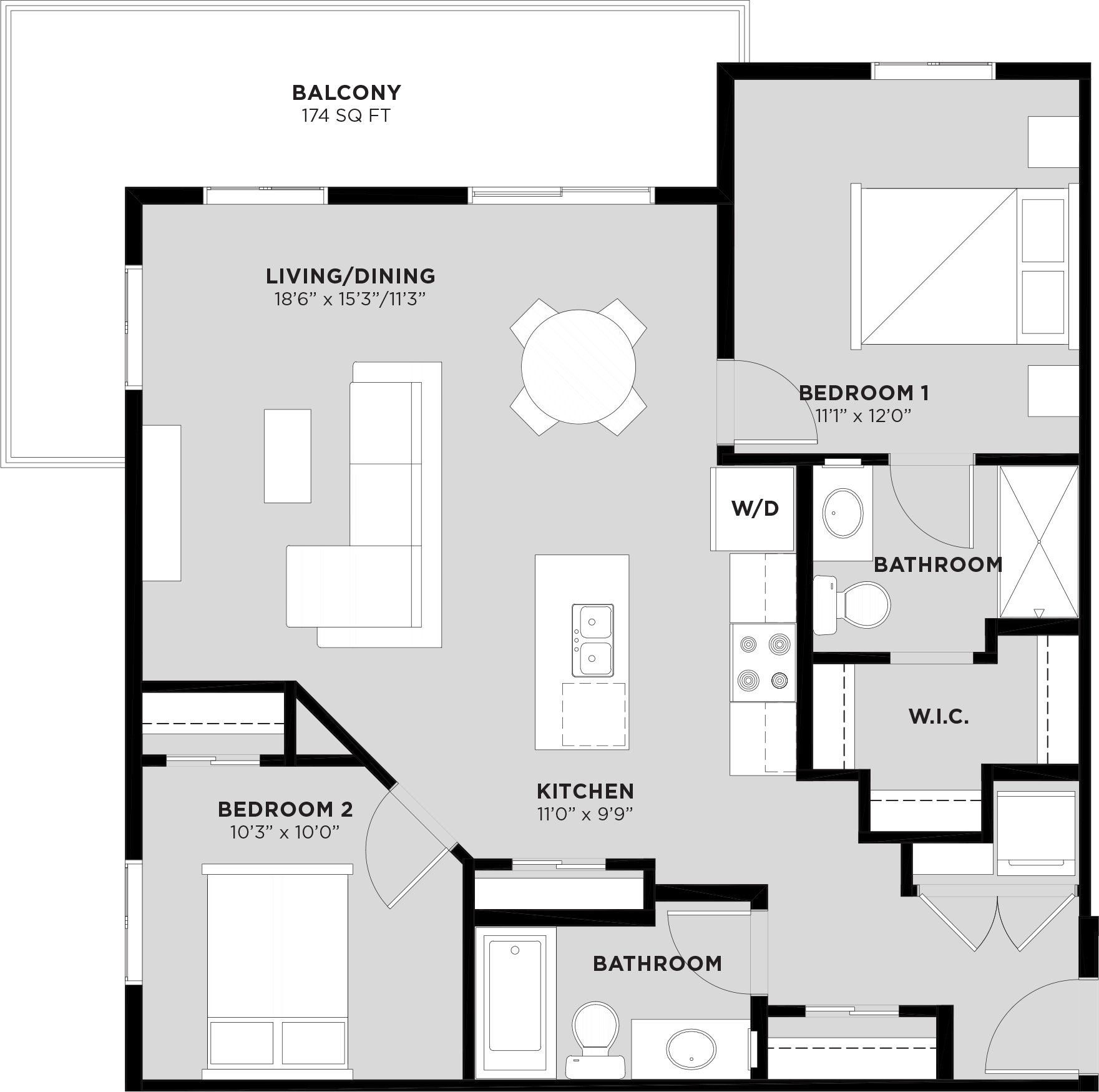 Suite 518 Floorplan