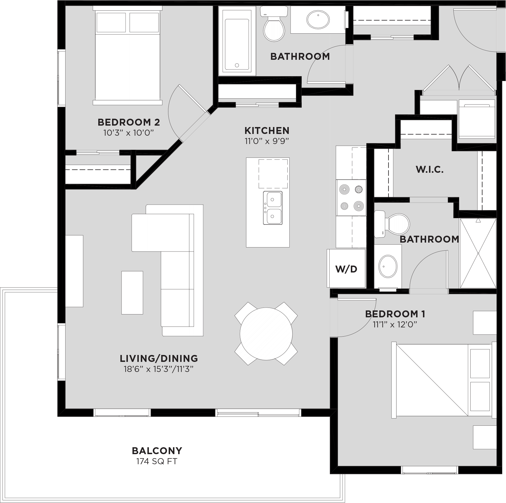 Suite 519 Floorplan