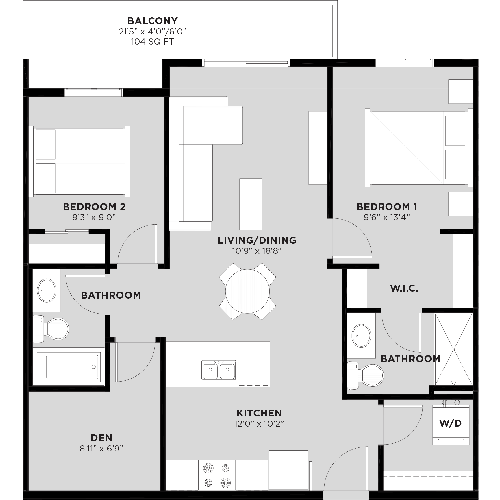 Suite 602 Floorplan