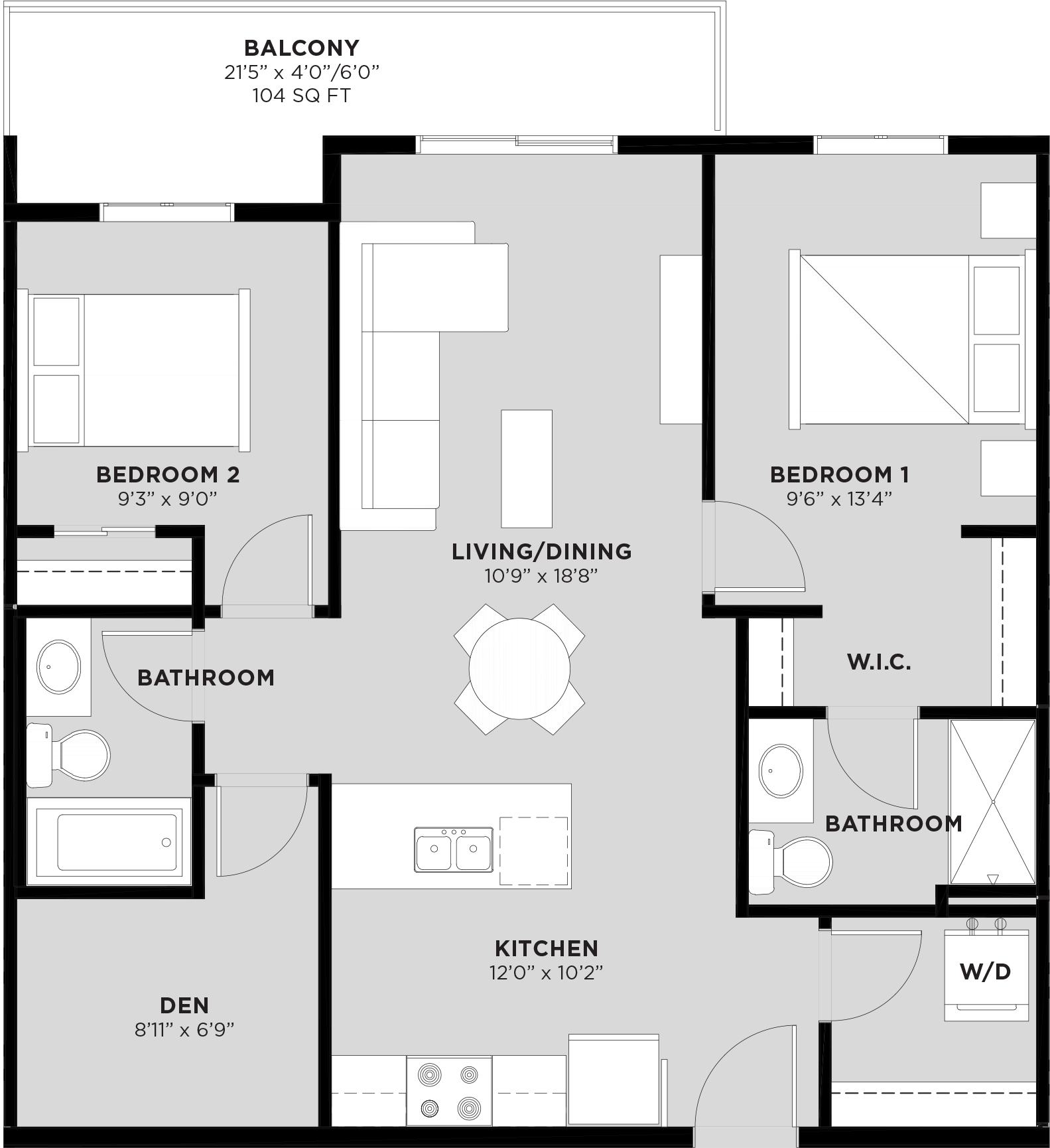 Suite 602 Floorplan