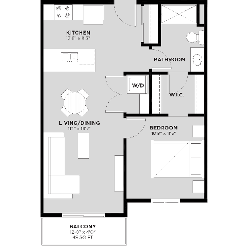Suite 603 Floorplan