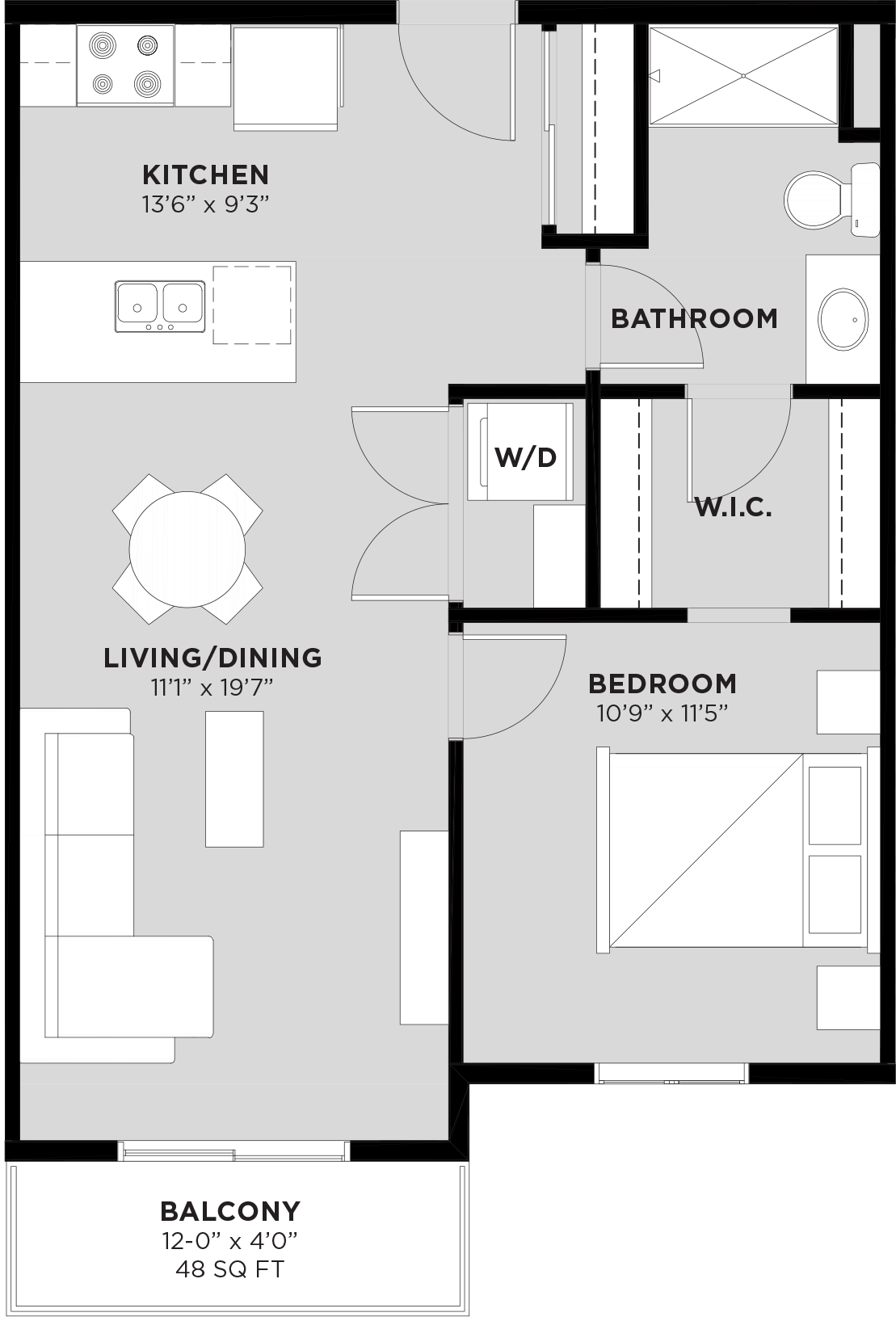 Suite 603 Floorplan