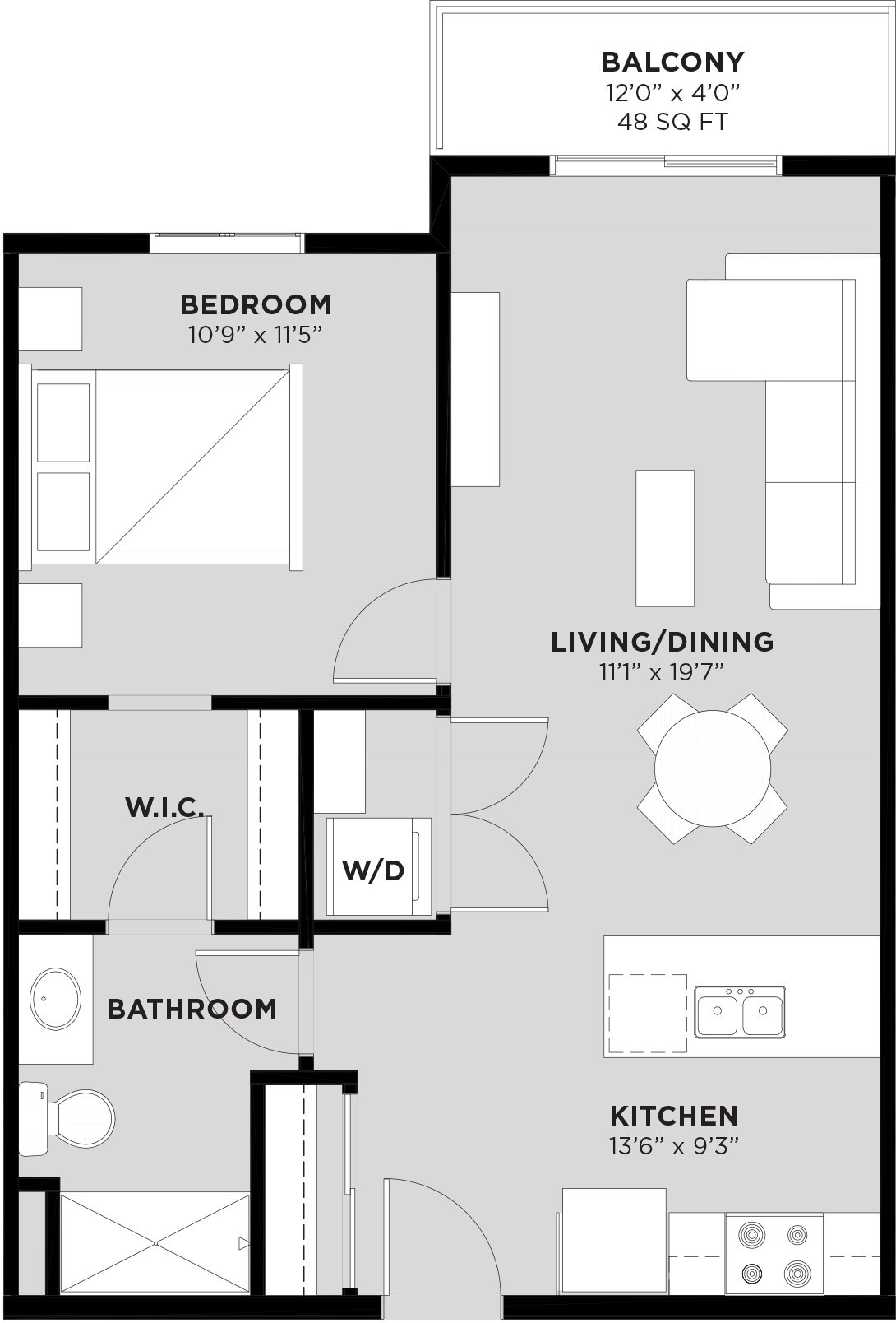 Suite 604 Floorplan