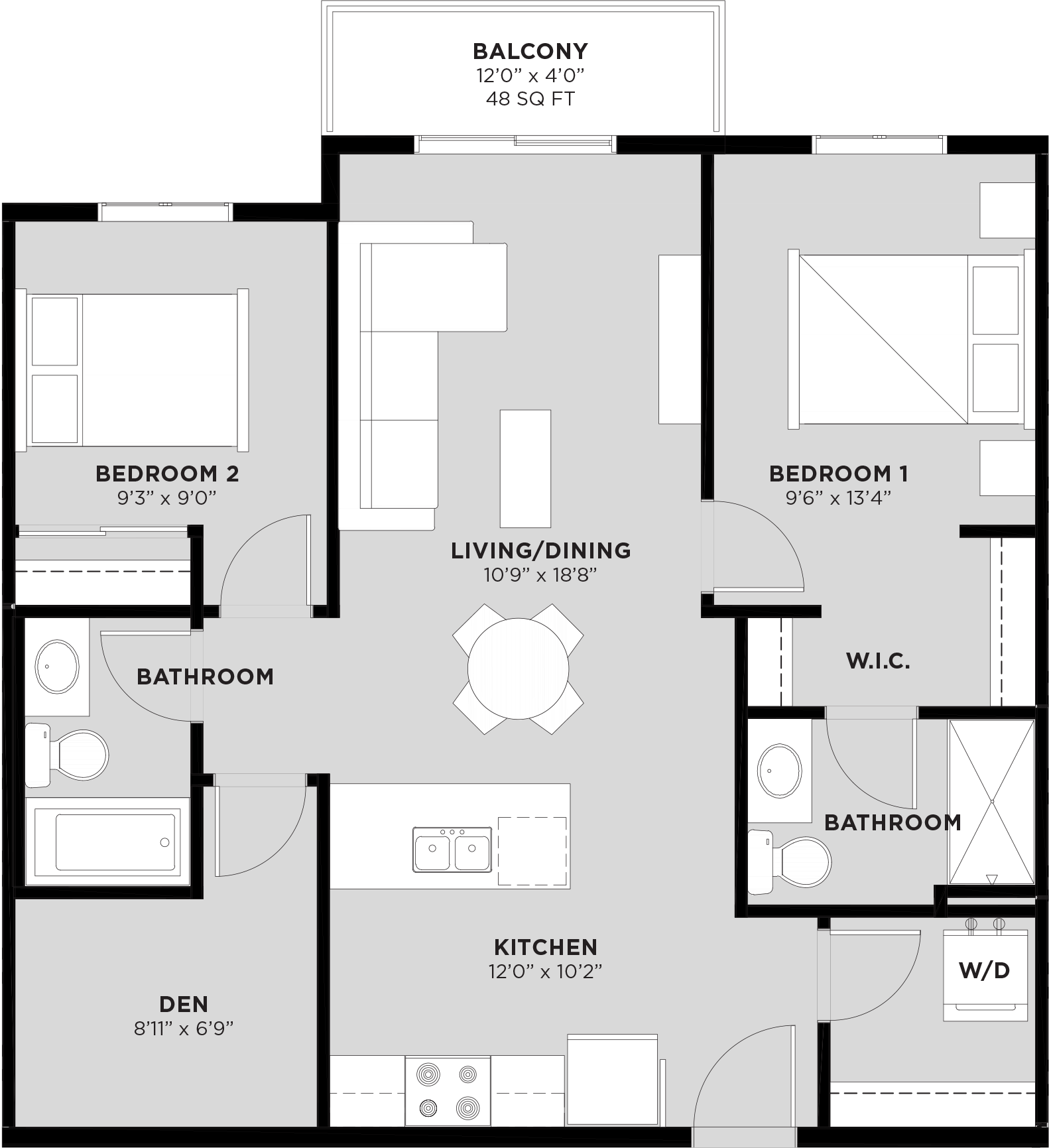 Suite 606 Floorplan