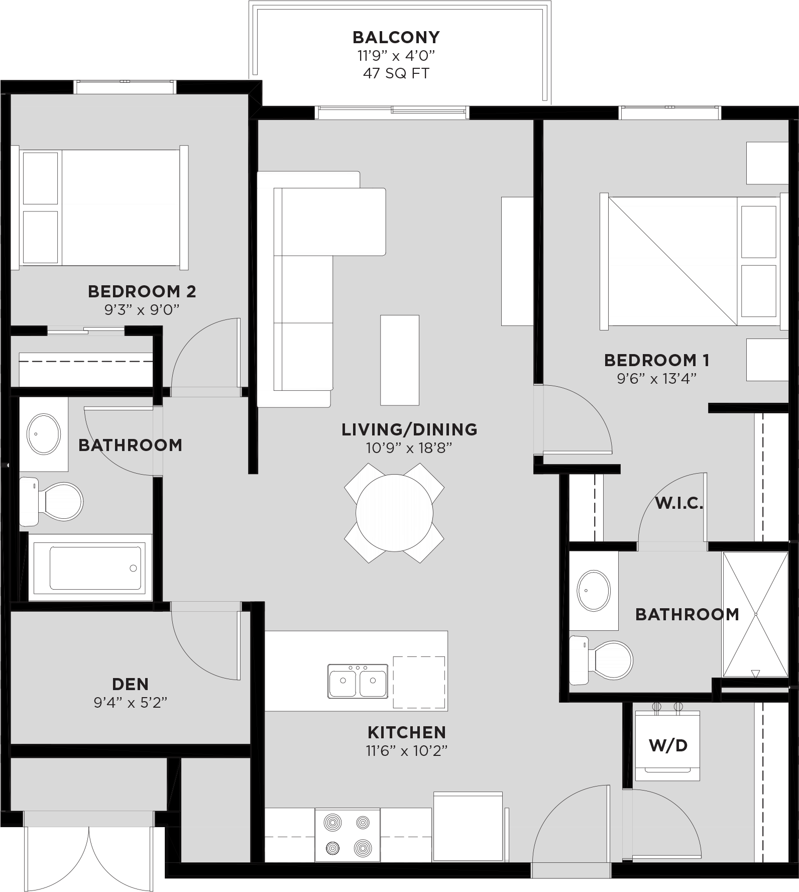 Suite 616 Floorplan