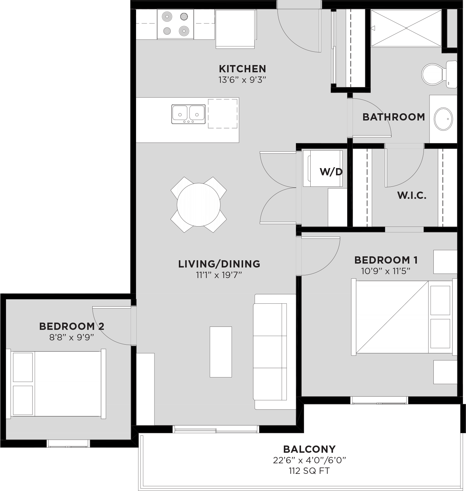 Suite 617 Floorplan