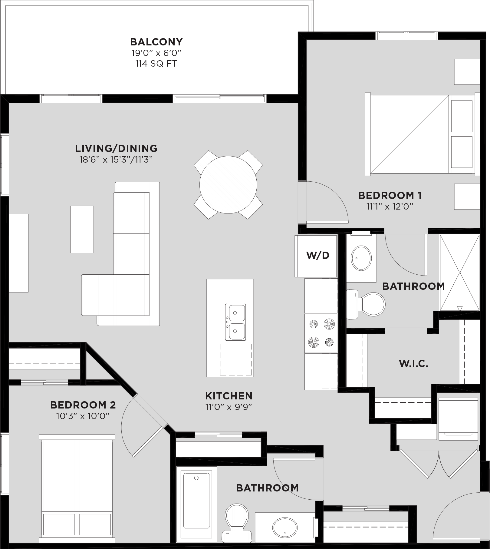 Suite 618 Floorplan